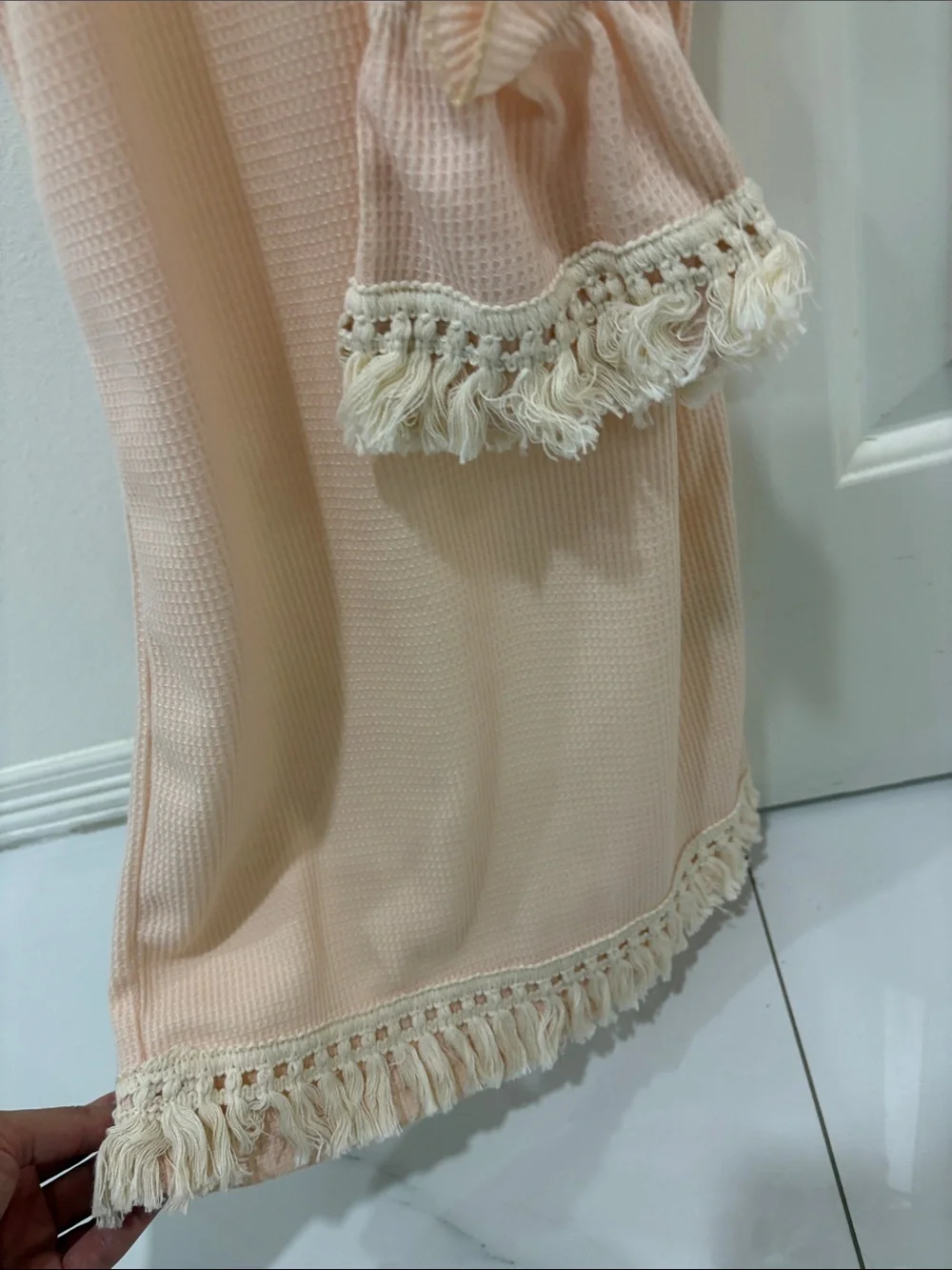 NWT! Girls Vacation/Summer Crochet Flower Tank Dress with matching purse size 9